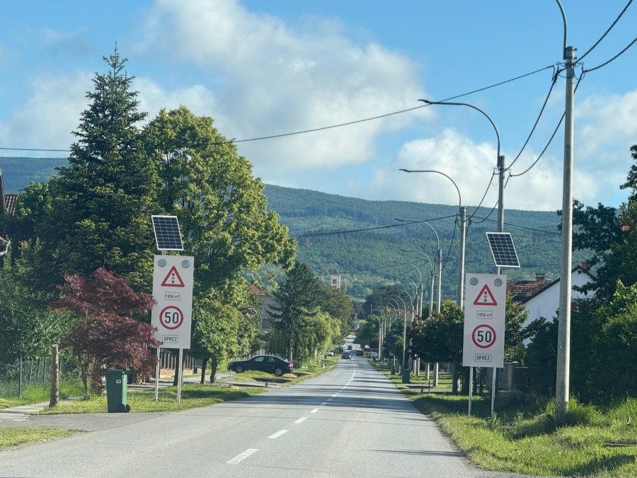 Općini Kaptol postavila novu prometnu signalizaciju u Kaptolu