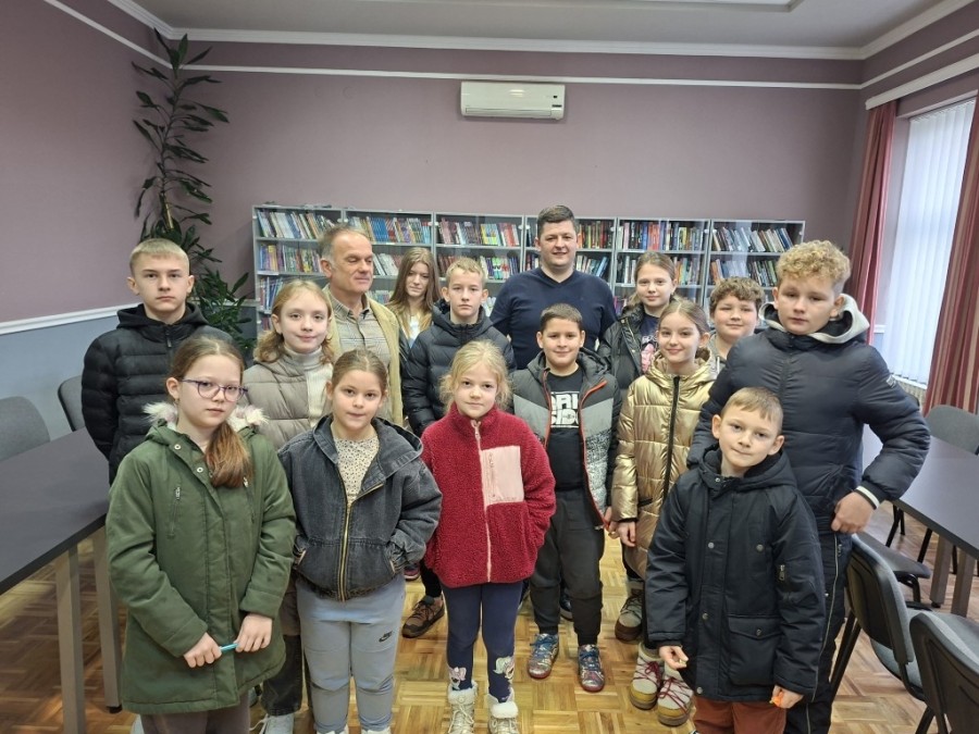 Predstavnici Vijeća učenika posjetili Općinu Kaptol