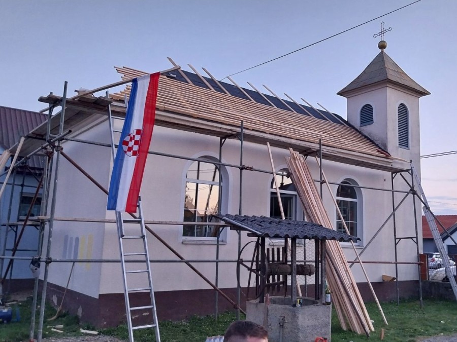 Obnova kapelice u Ramanovcima.